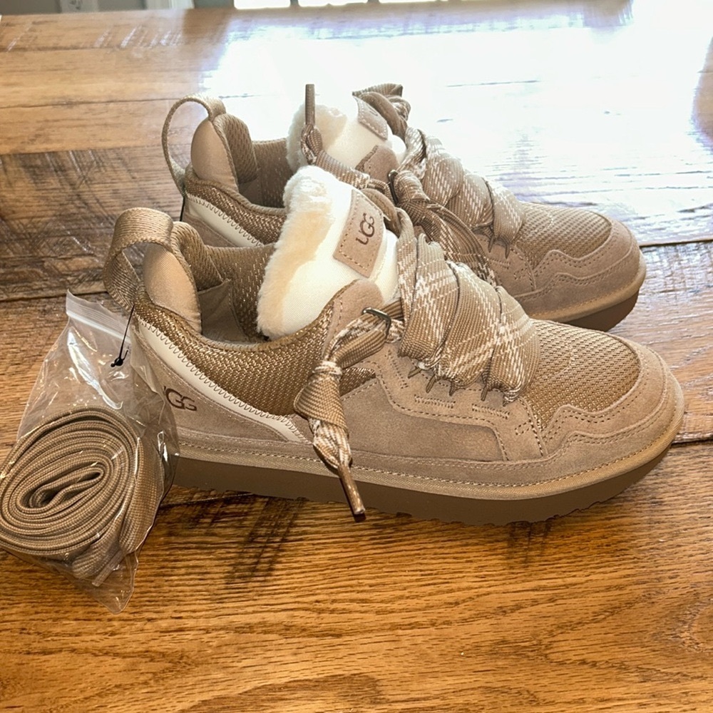 UGG Tan Sneakers Minimalist Design